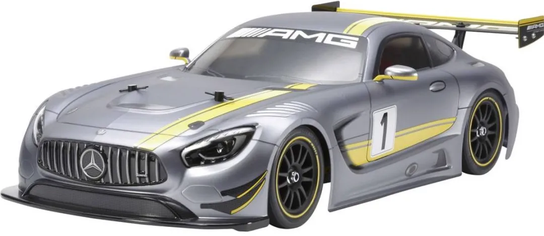 TAMIYA Radiografisch Bestuurbare 1/10 Mercedes AMG GT3 4WD TT-02 - 58639