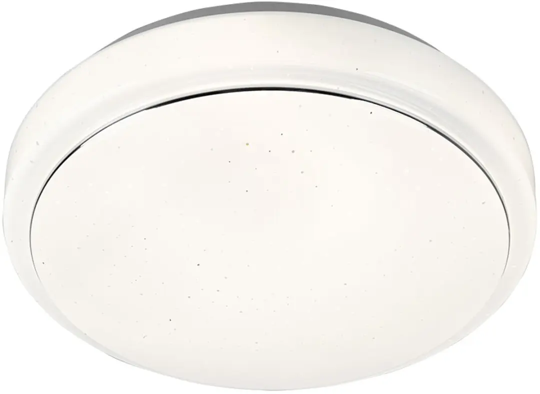 LED plafondlamp met sterrenhemel effect badkamerlamp IP44 dimbaar via CCT schake