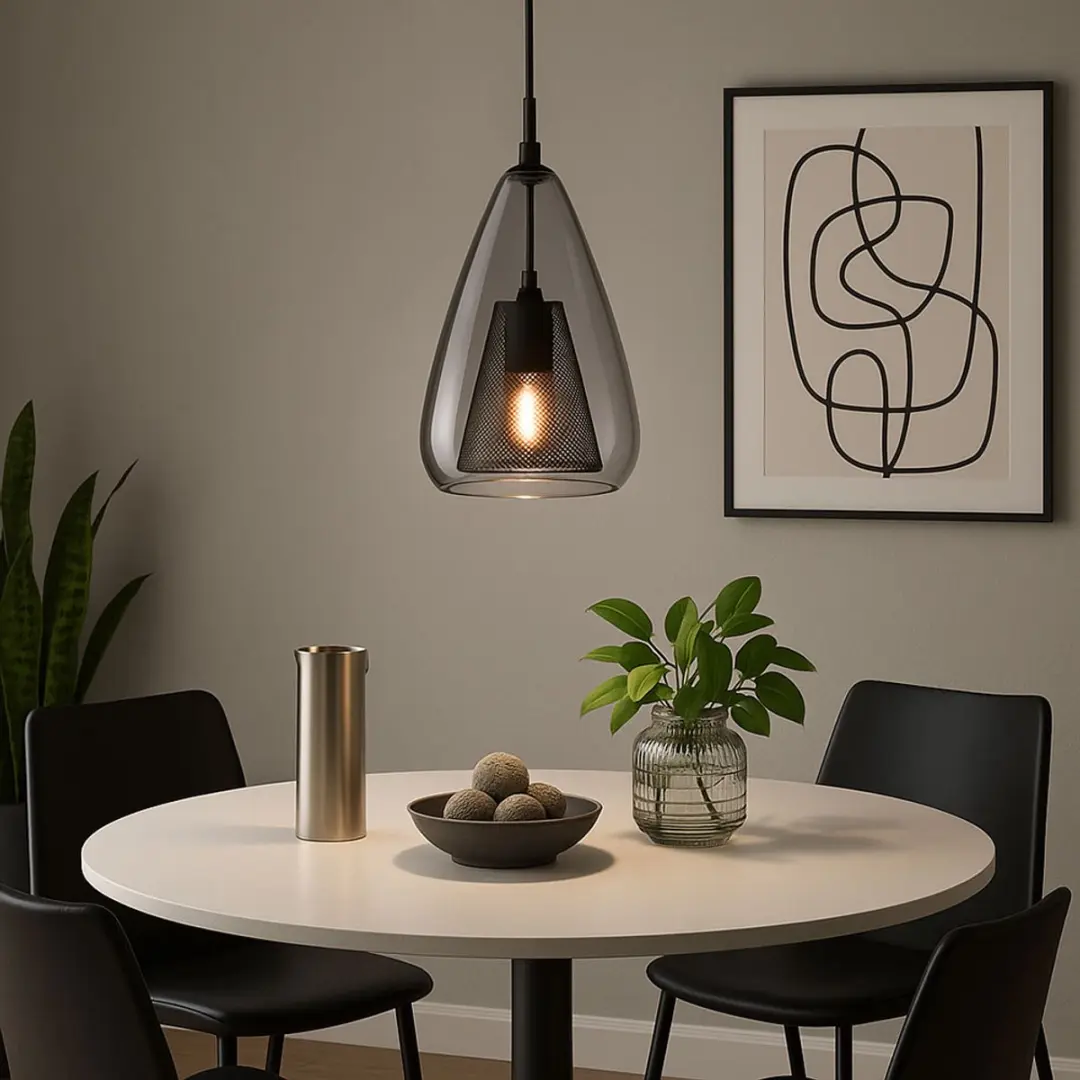 Globo Vera 30230108 Hanglamp E14 - 40W - Zwart - afbeelding 2 van 6