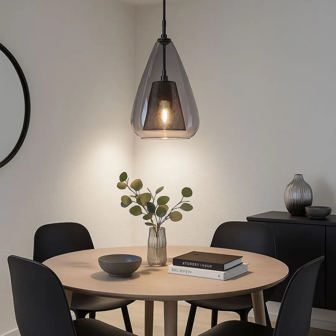 Globo Vera 30230108 Hanglamp E14 - 40W - Zwart - afbeelding 4 van 6