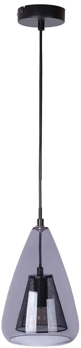 Globo Vera 30230108 Hanglamp E14 - 40W - Zwart - afbeelding 6 van 6