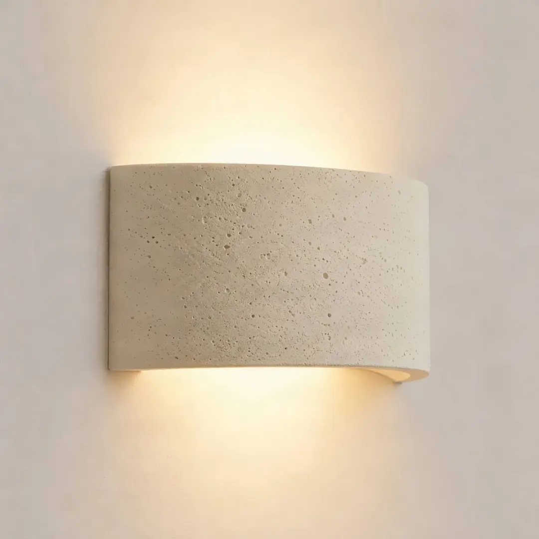 Lindby Naike Wandlamp 2-lichts - G9 - Beige - afbeelding 6 van 6