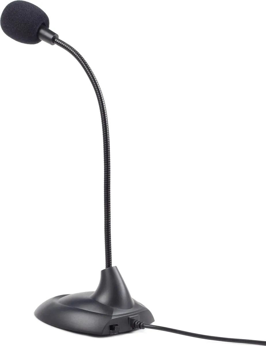 Gembird MIC-205 Desktop Microfoon - Wit