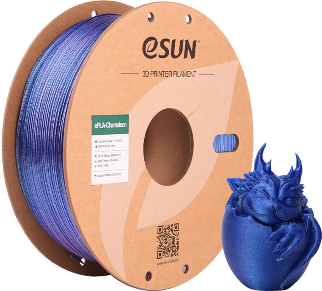 ESUN ePLA-Chameleon Galaxyblauw 3D Printerfilament 1kg