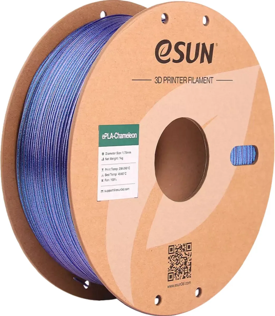 ESUN ePLA-Chameleon Galaxyblauw 3D Printerfilament 1kg