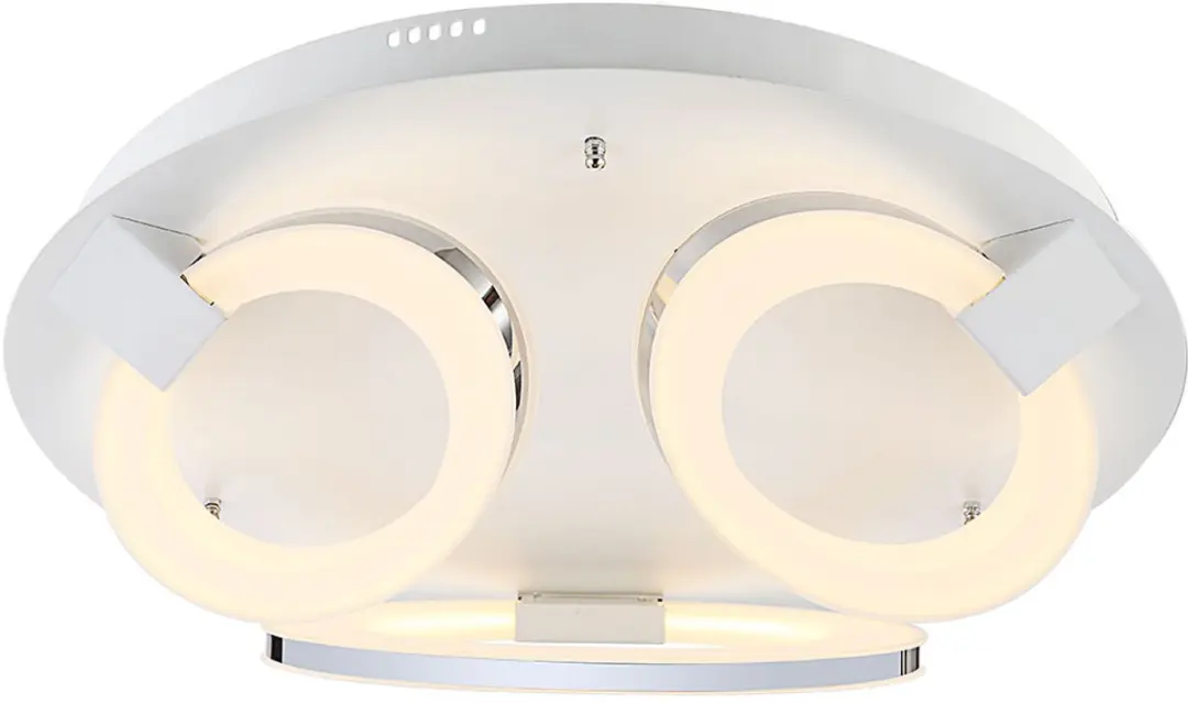 Plafondlamp modern design plafondspot ringen plafondlamp ovaal, 3x LED 18,2 watt