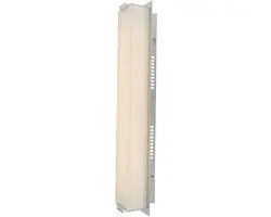 Wandlamp Ganglamp Woonkamerlamp Slaapkamer, chroom gesatineerd glas, 1x LED 15W