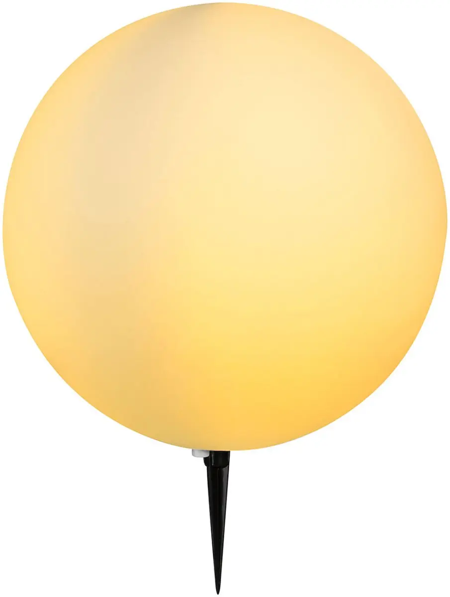Globo - vloerlamp - Toula - wit - kunststof - Ø 40cm - E27 - 31776 - afbeelding 2 van 6