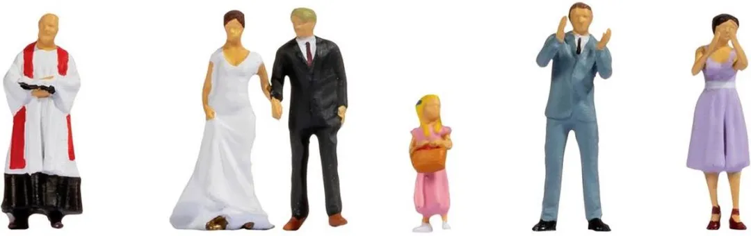 NOCH H0 Bruidspaar Figuren