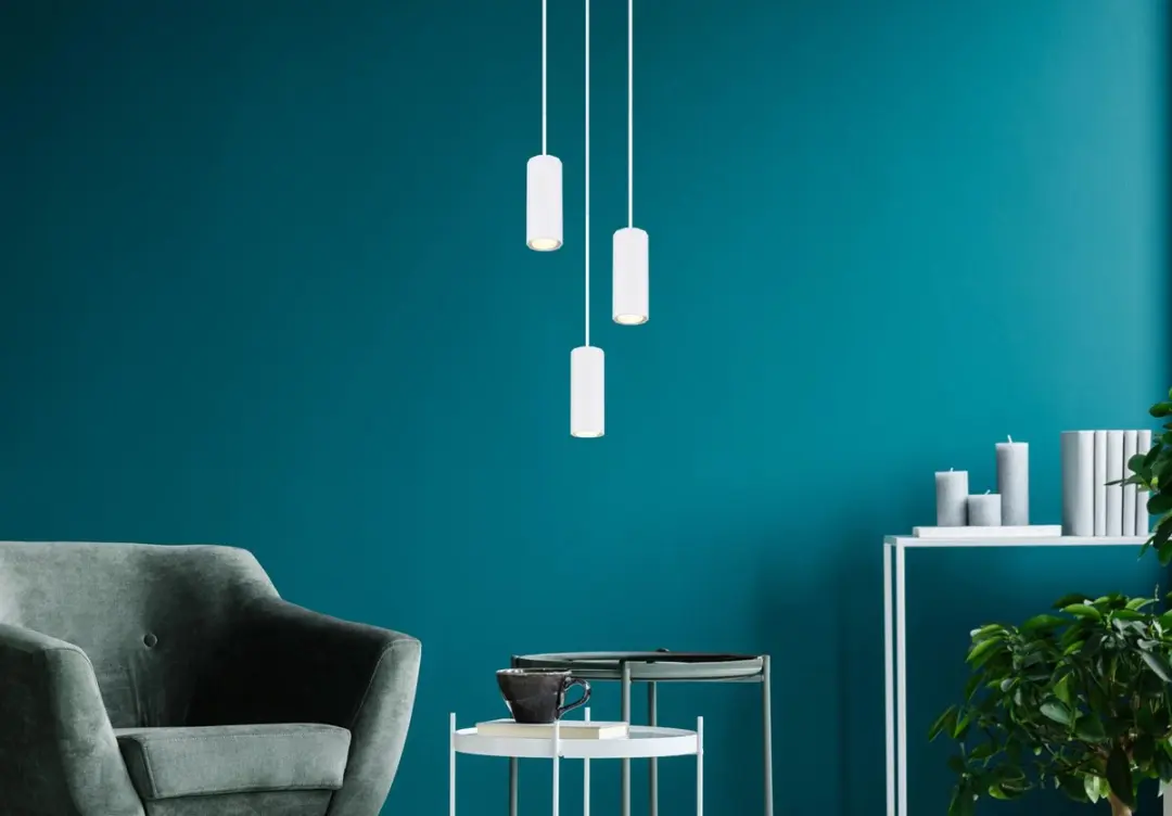 Globo James Hanglamp 57918-3HW - 3 lichtpunten - Wit - afbeelding 4 van 6