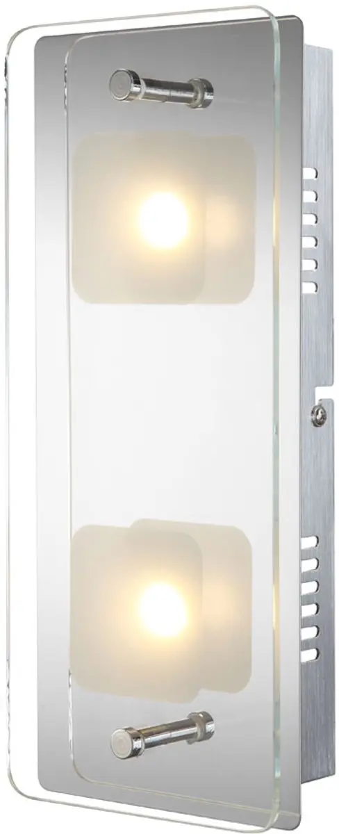 LED wandlamp wandlamp woonkamerlamp slaapkamerlamp halverlichting, metaal glas z
