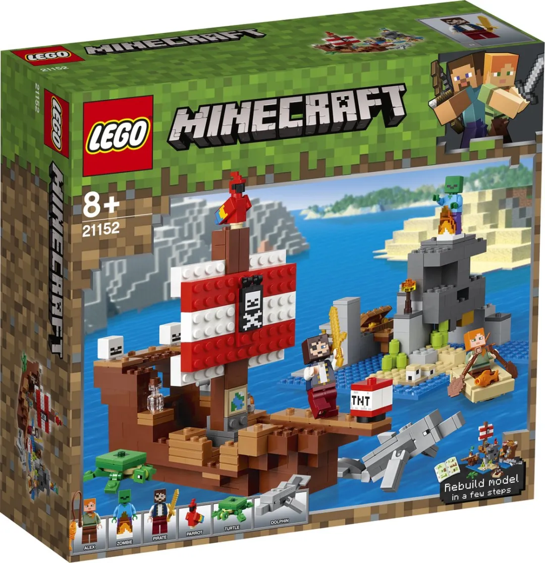 LEGO Minecraft Piratenschip 21152