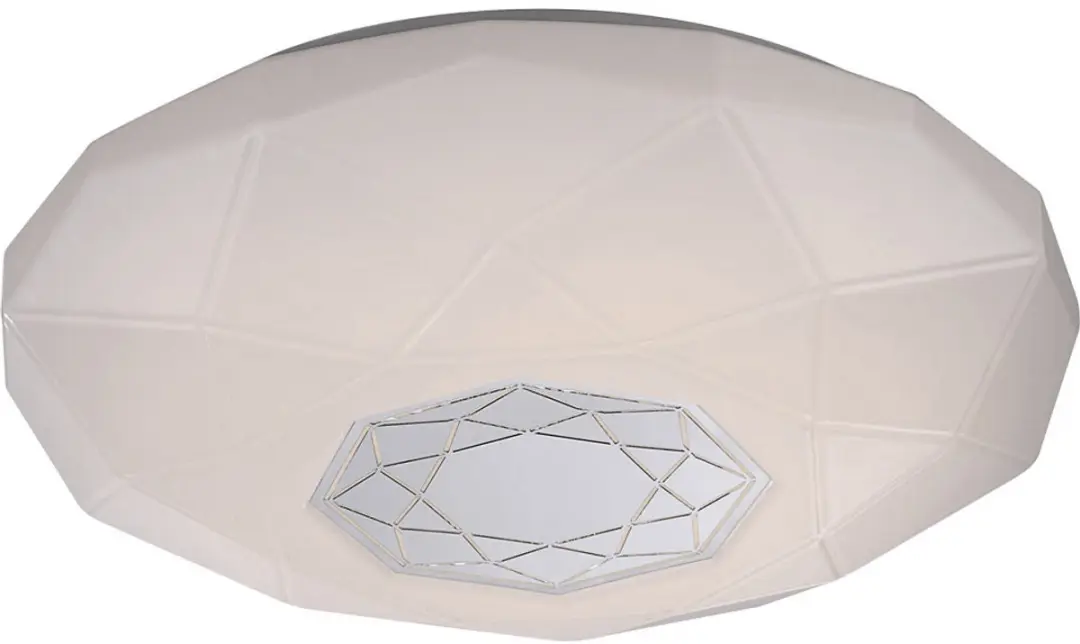 Plafondlamp Woonkamerlamp Eetkamerlamp Slaapkamerlamp, spiegelend wit decor, 1x