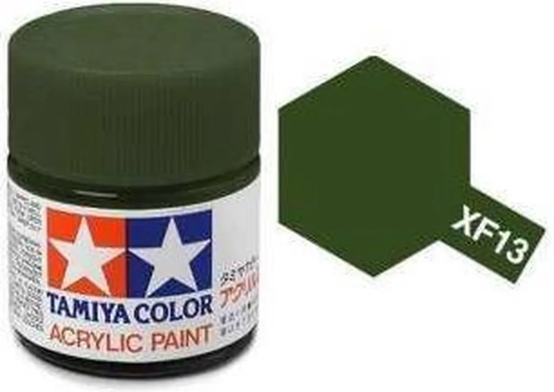 Tamiya Acrylverf XF-13 Japanese Army Green 23ml - Matt