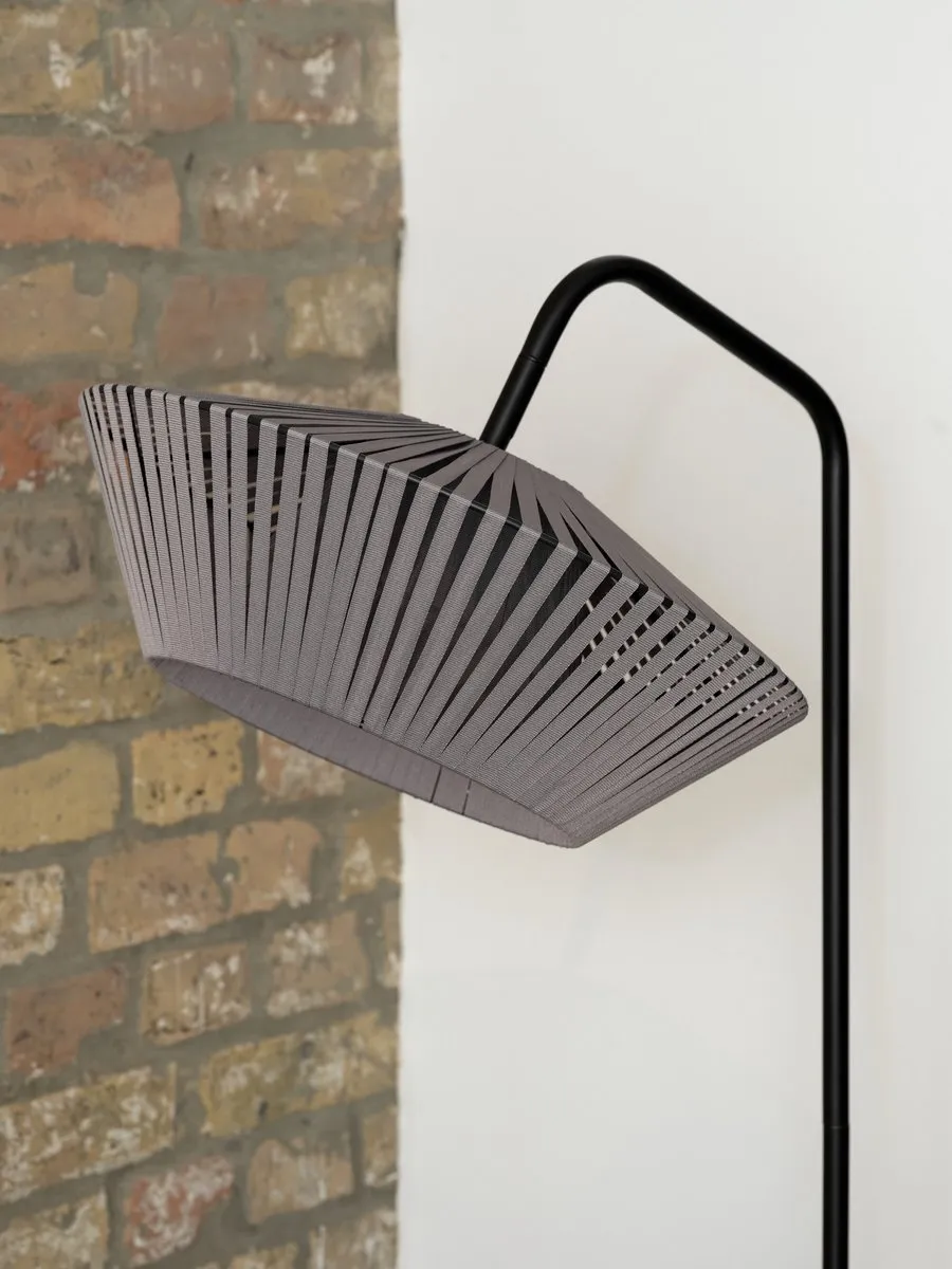 Osram Decor Stripes Vloerlamp E27 - Donkergrijs