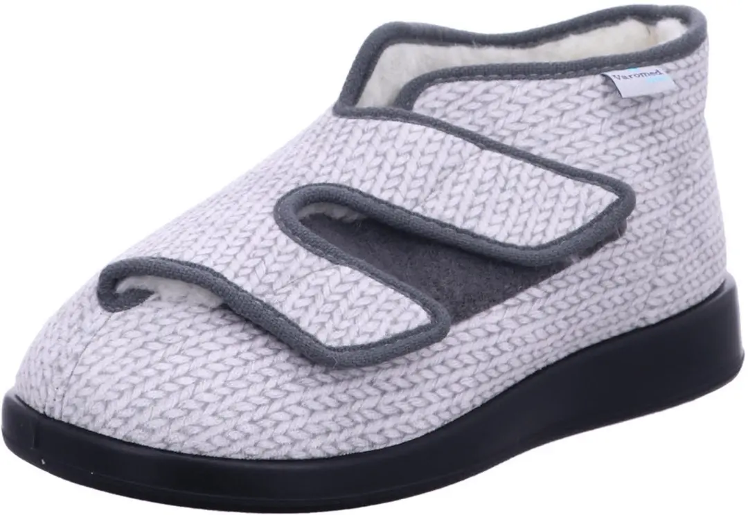 Varomed dames pantoffels grijs maat 41