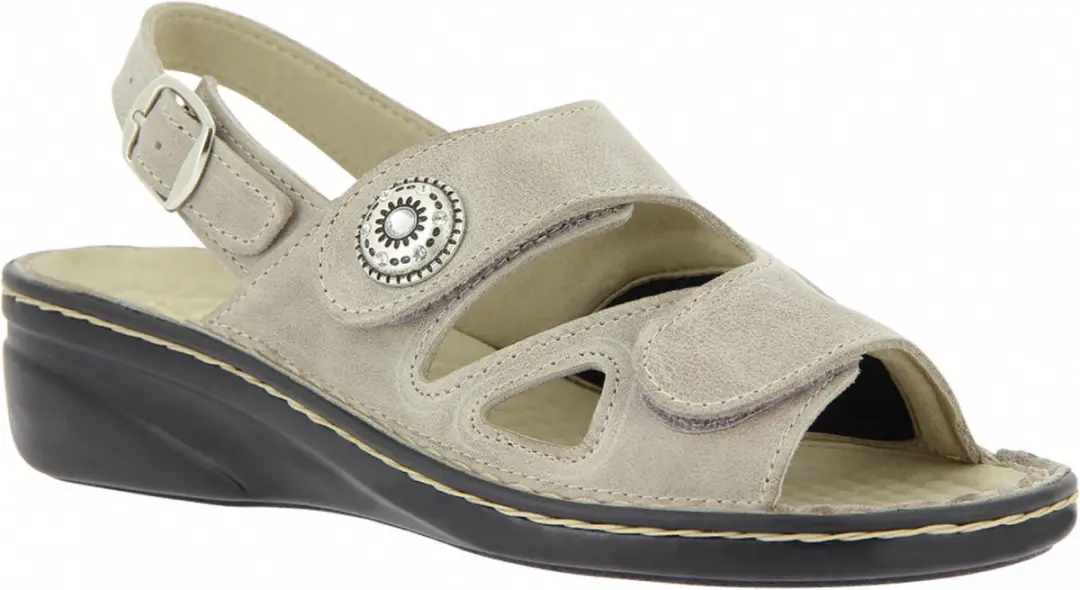 Hallux sandalen met stretch inzet