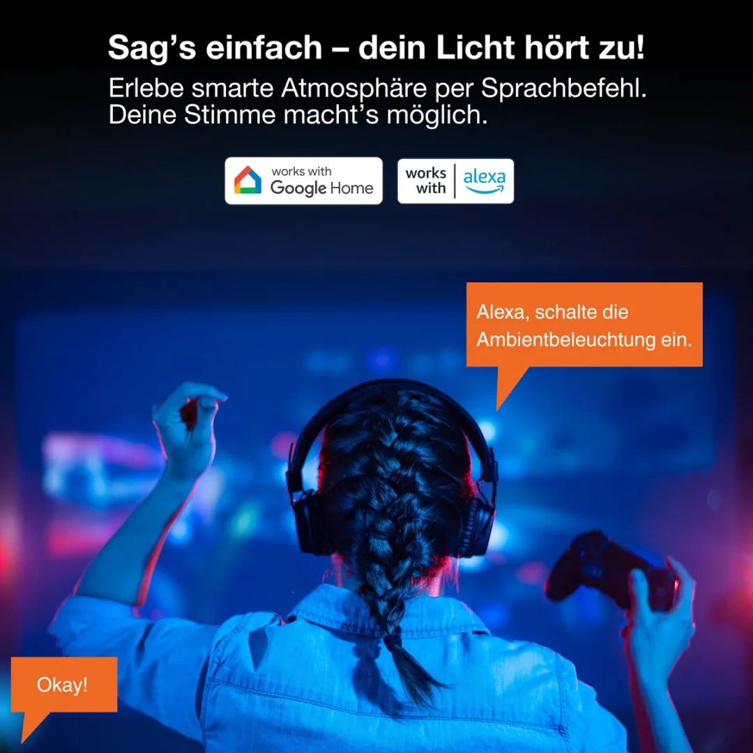 Osram Smart+ Wifi Orbis ZEST RGB 500mm Plafondlamp - 32W 3400lm - Zwart