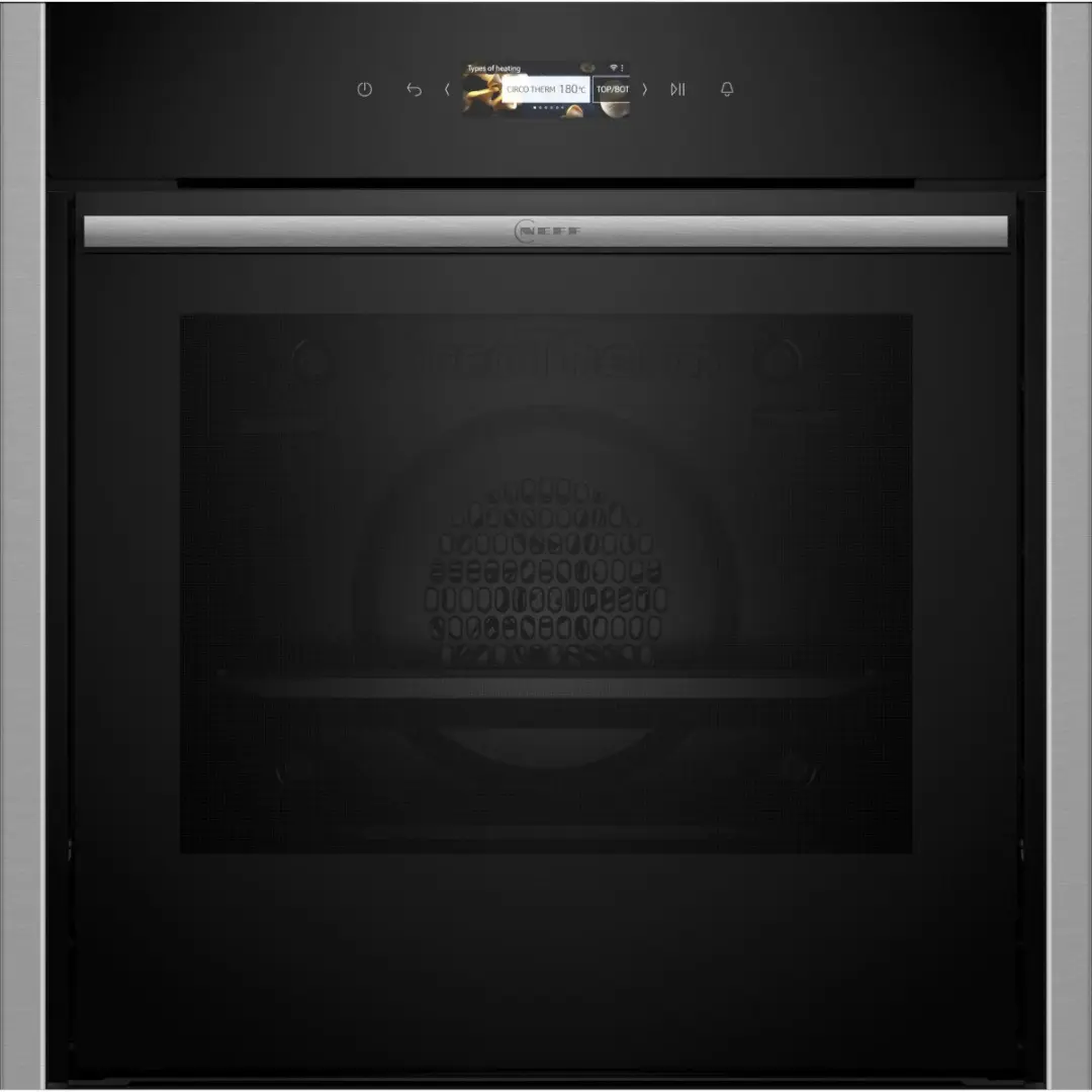 geïntegreerde multifunctionele oven 71l 60cm met zwarte pyrolyse