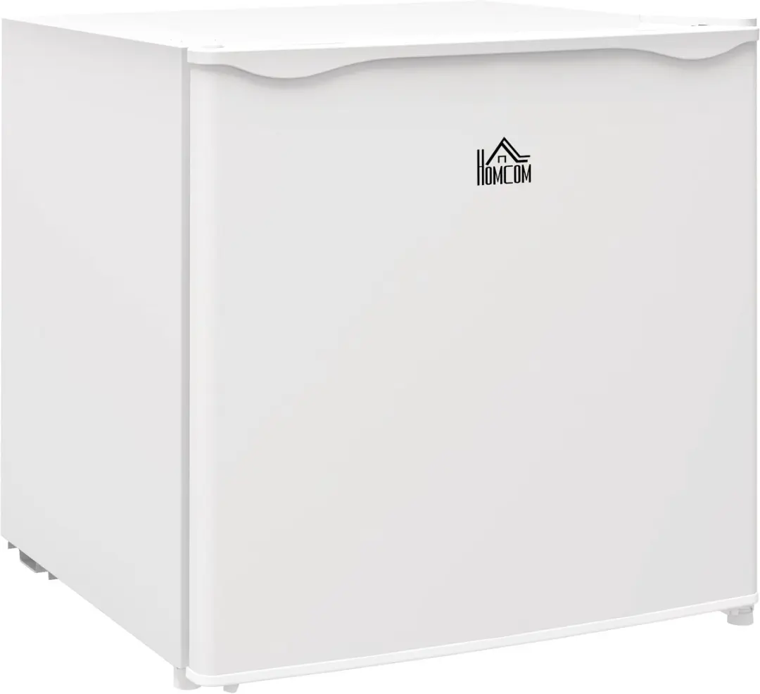 HOMCOM-Mini-Gefrierschrank-Stahl, Kunststoff-47L x 44,2B x 48,8H cm-Weiß