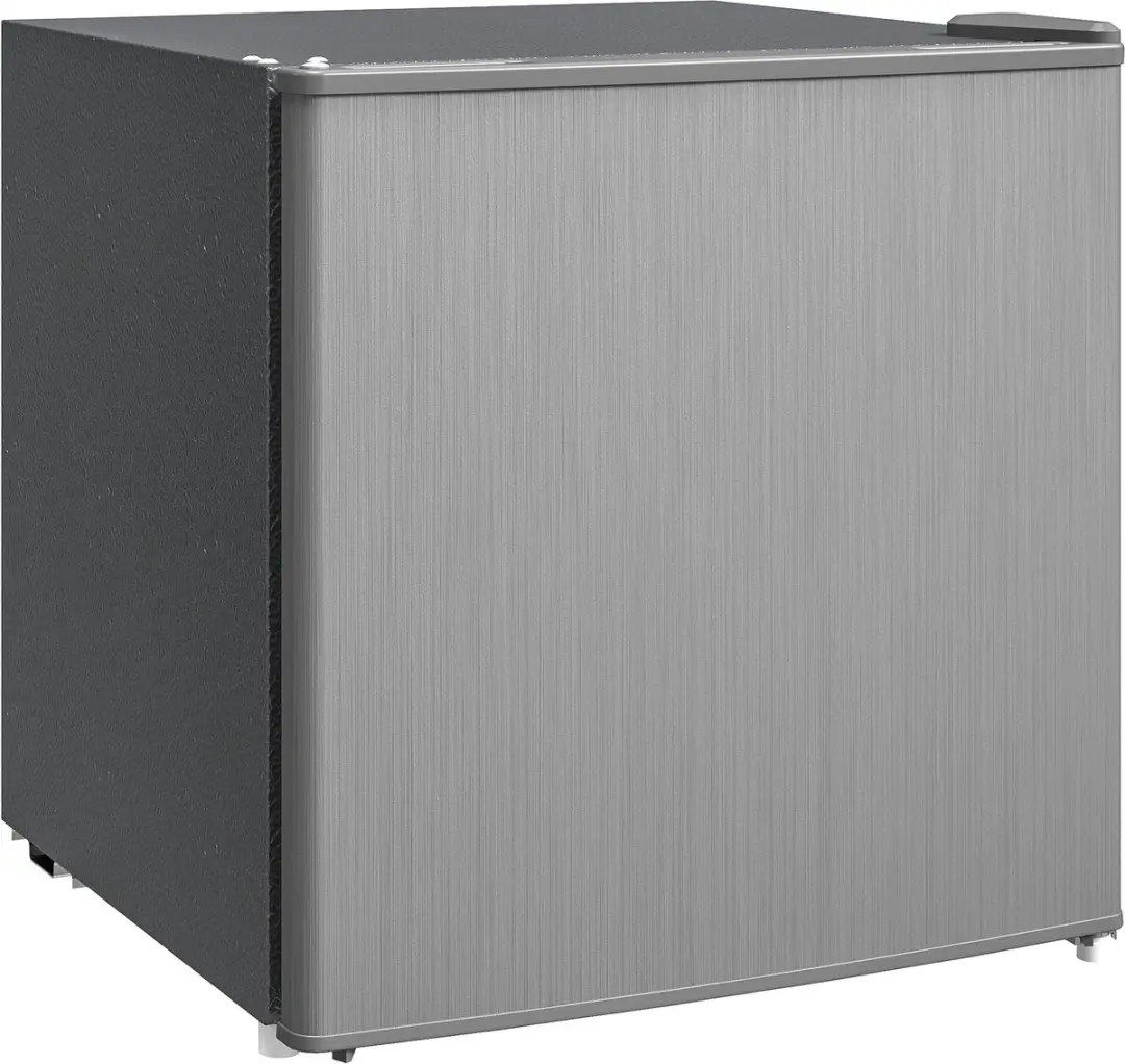 HOMCOM Diepvrieskist Staal, Kunststof 47L x 44,2B x 48,8H cm Grijs