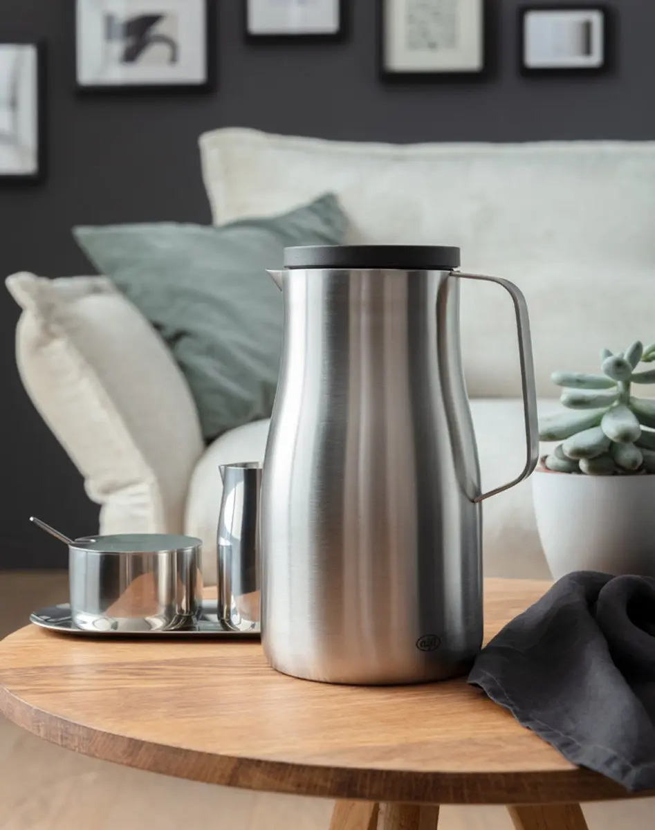 Alfi Studio TT Thermoskan 1.5L - Mat RVS - afbeelding 5 van 6