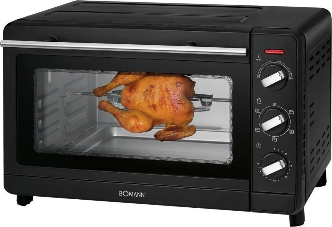 Bomann MBG 6023 CB Multi-Oven 30L - 1500W - 6 Programma's - Zwart