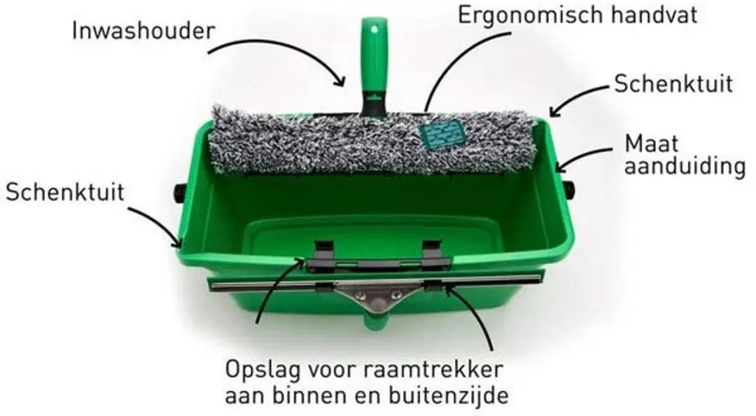 Unger Professionele Glasreinigingsset - 12L - afbeelding 6 van 6