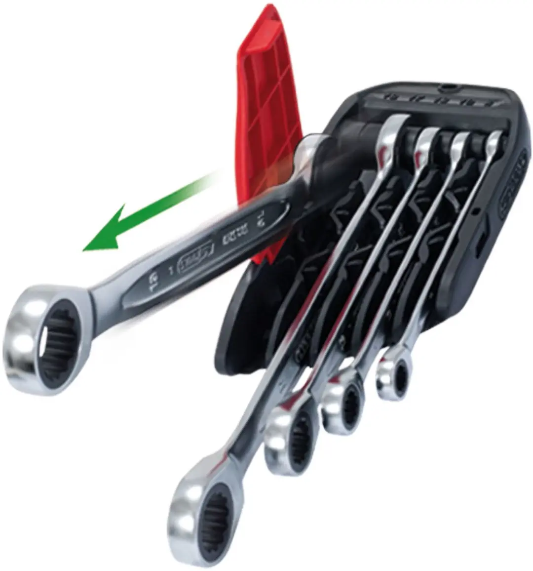 KS Tools 503.5205 Ring-steeksleutelset - 5-delig - afbeelding 6 van 6