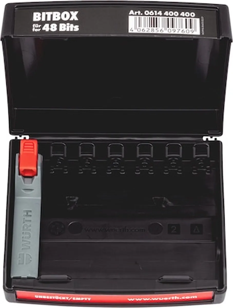 Würth Bitbox Grootte 4 - 1 Stuk