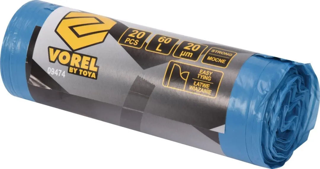 Vorel Afvalzakken 60l
