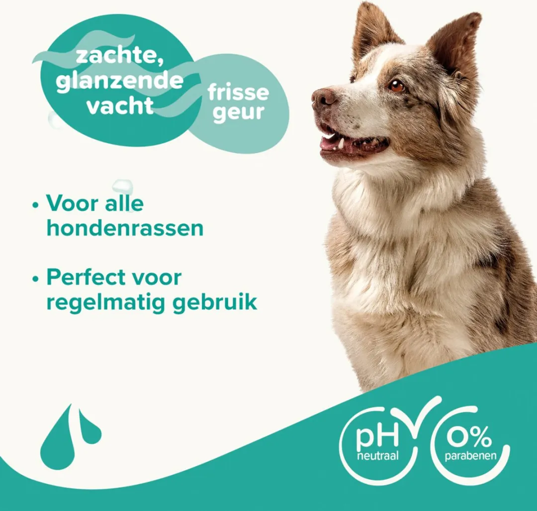 3x Beaphar Shampoo Hond Universeel 1 liter