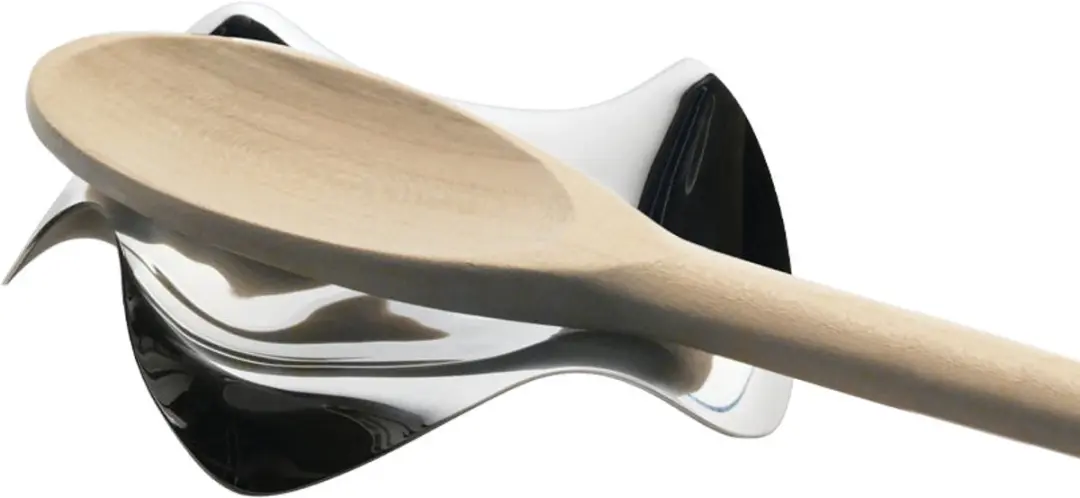 Alessi Blip Lepelhouder PG02 - Zilver - afbeelding 2 van 2
