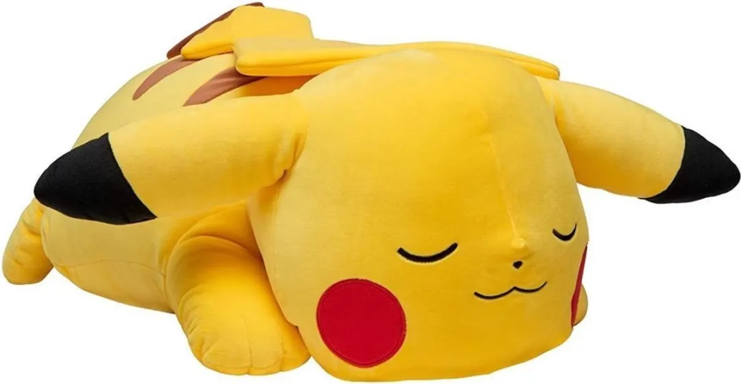 Pokémon Pluche Slapende Pikachu 45cm - Multi