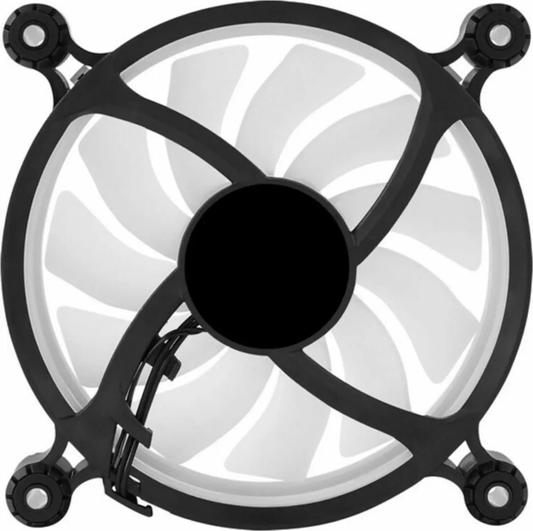 Aerocool Spectro 12 FRGB Ventilator - 1000rpm - Zwart
