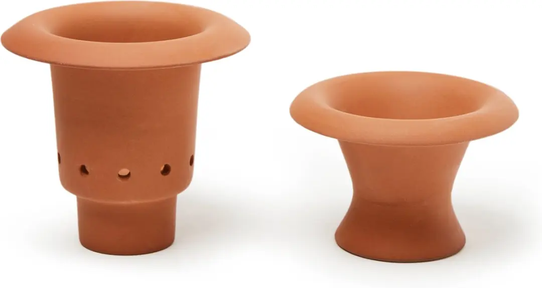 Kikkerland Kikkerland Terracotta regrower voor groenten (set van 2)