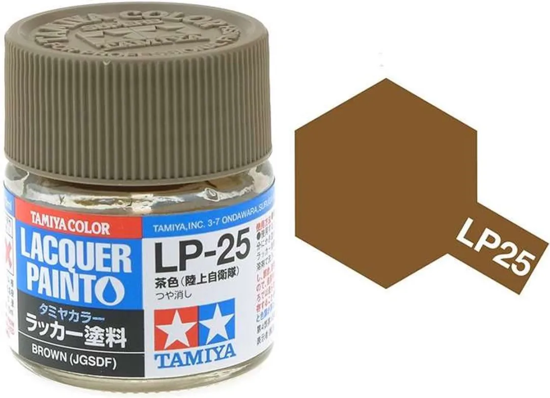 Tamiya Hobbyverf Olieverf LP-25 JGSDF Brown 10ml - Matt