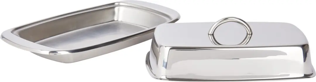 KitchenCraft Roestvrijstalen Botervloot met Deksel