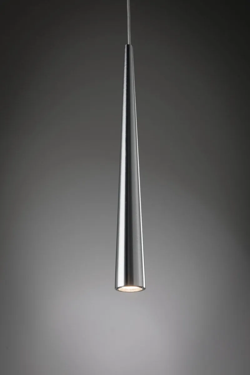 Paulmann LED-hanglamp Gutta 7W - 520lm - Alu geborsteld
