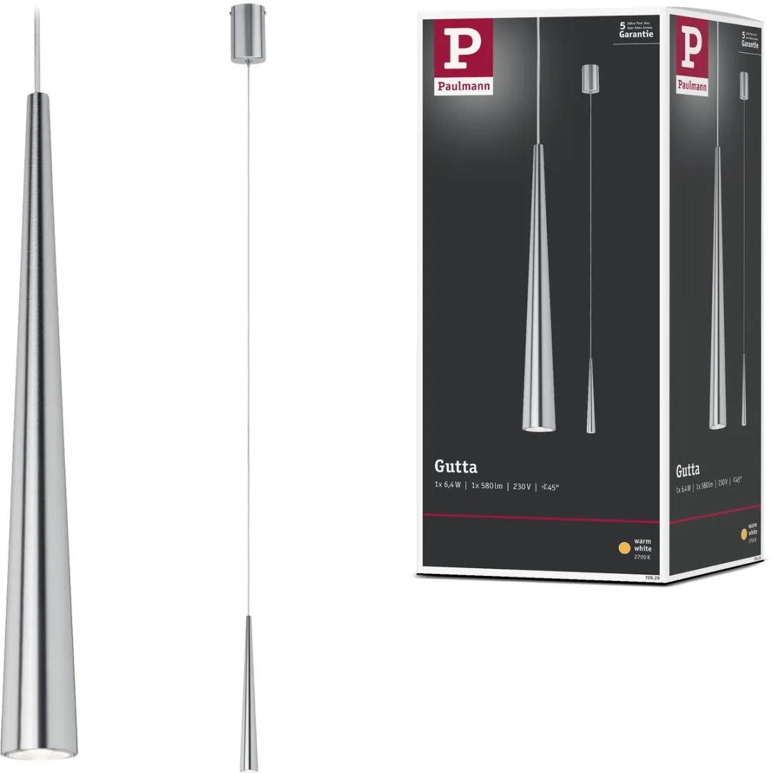 Paulmann LED-hanglamp Gutta 7W