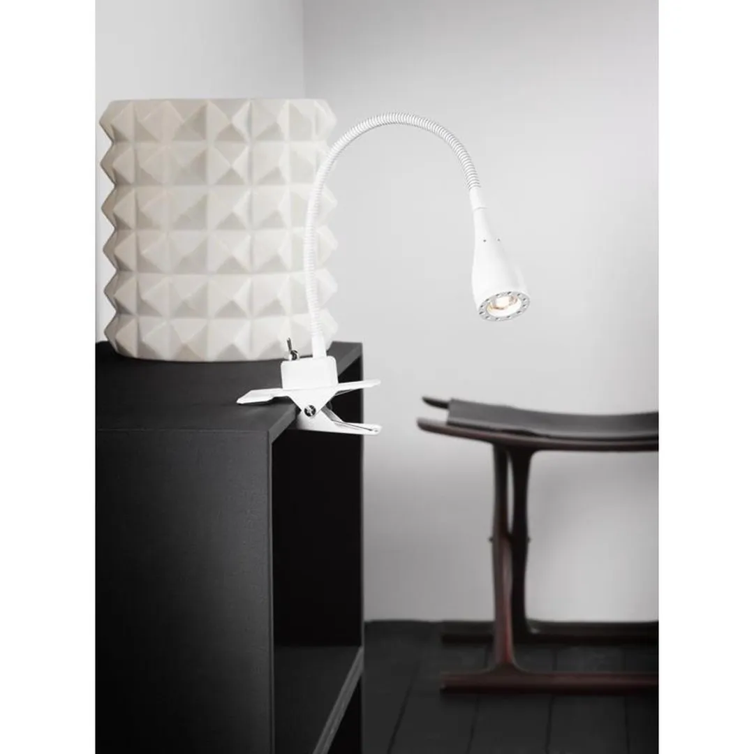 Nordlux Mento Klemspot LED 3000K - Wit