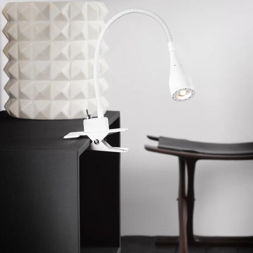 Nordlux Mento Klemspot LED 3000K - Wit