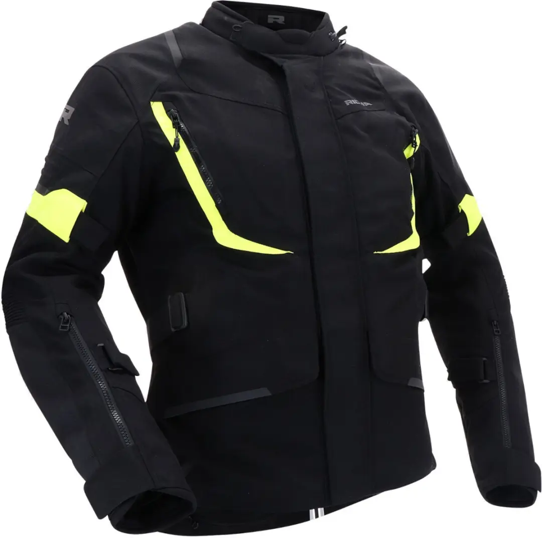 Richa Cyclone 2 GTX Zwart Fluo Geel Textiele Motorjas