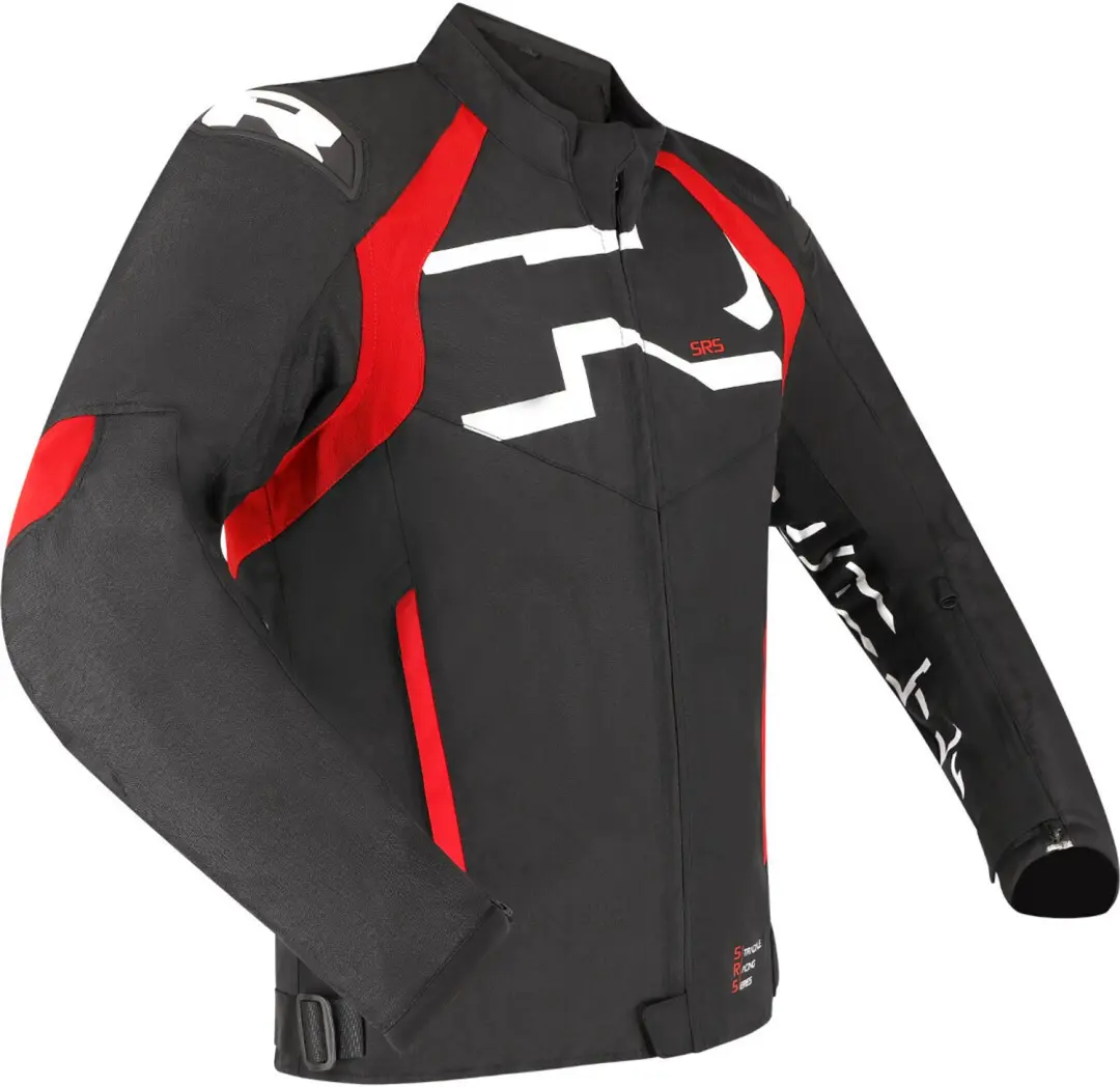 Richa Stradale Tex WP Wit Rood Textiele Motorjas