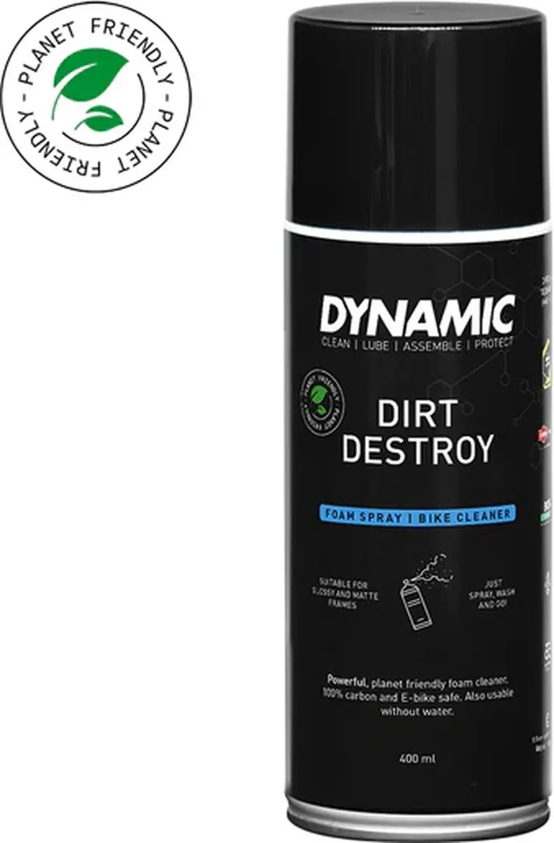 Dynamic Dirt Destroy Fietsreiniger Foam Spray 400ml