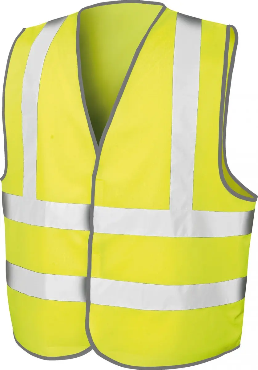 Regatta High Vis Motorway Vest RT201 - Fluorescent Yellow - L/XL