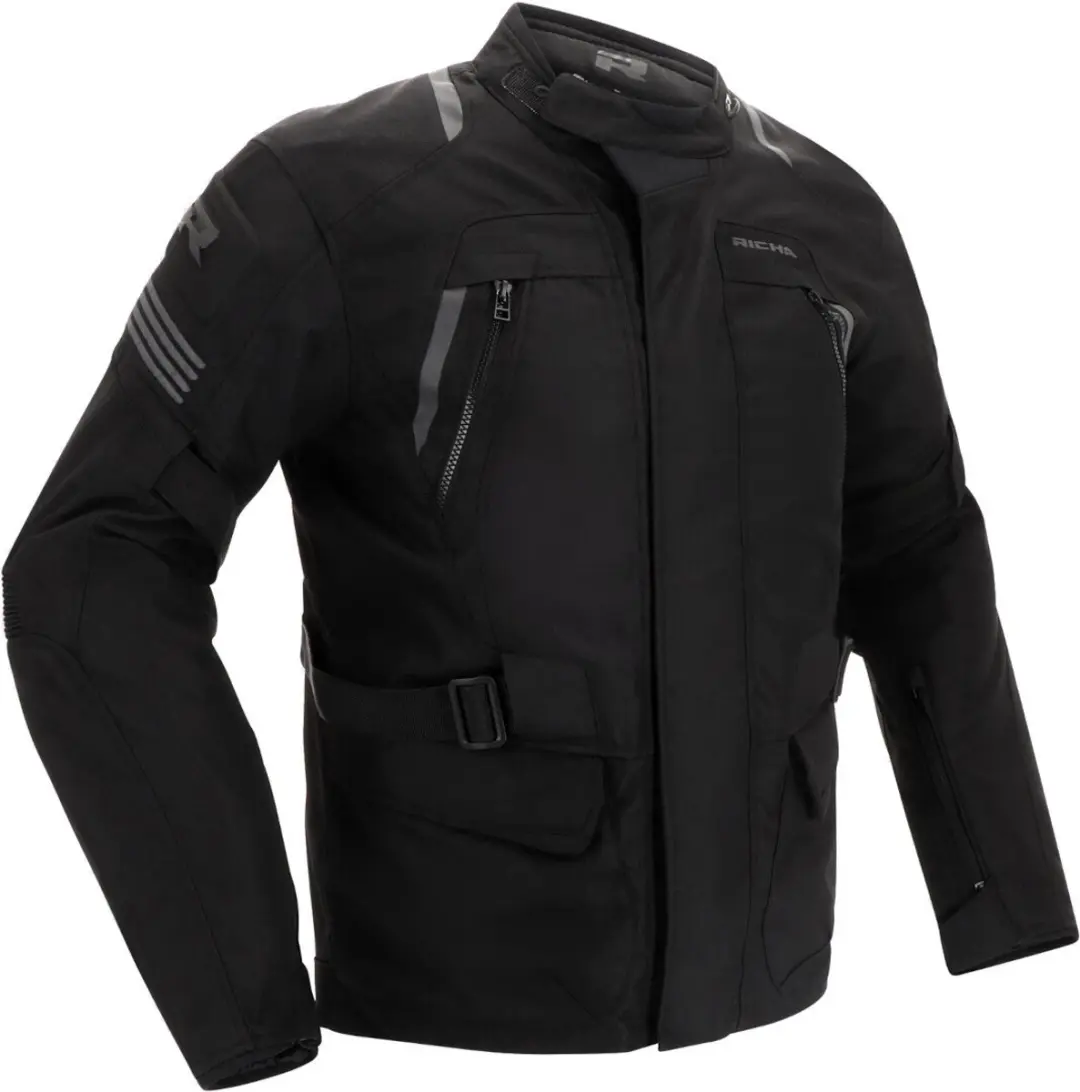 Richa Phantom 3 Zwart Textiele Motorjas