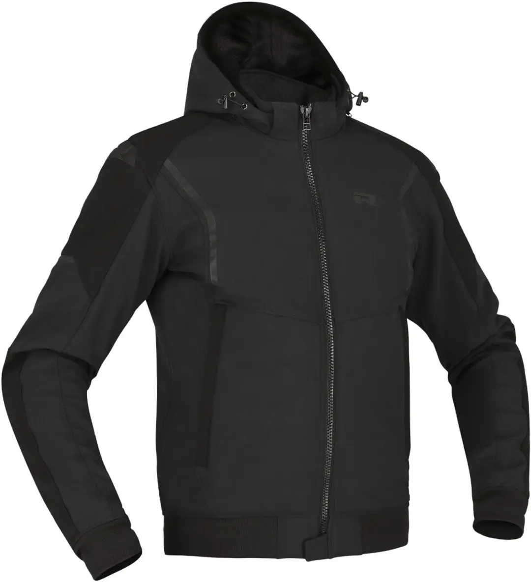 Richa Atomic 2 WP Zwart Donkergrijs Motorhoodie