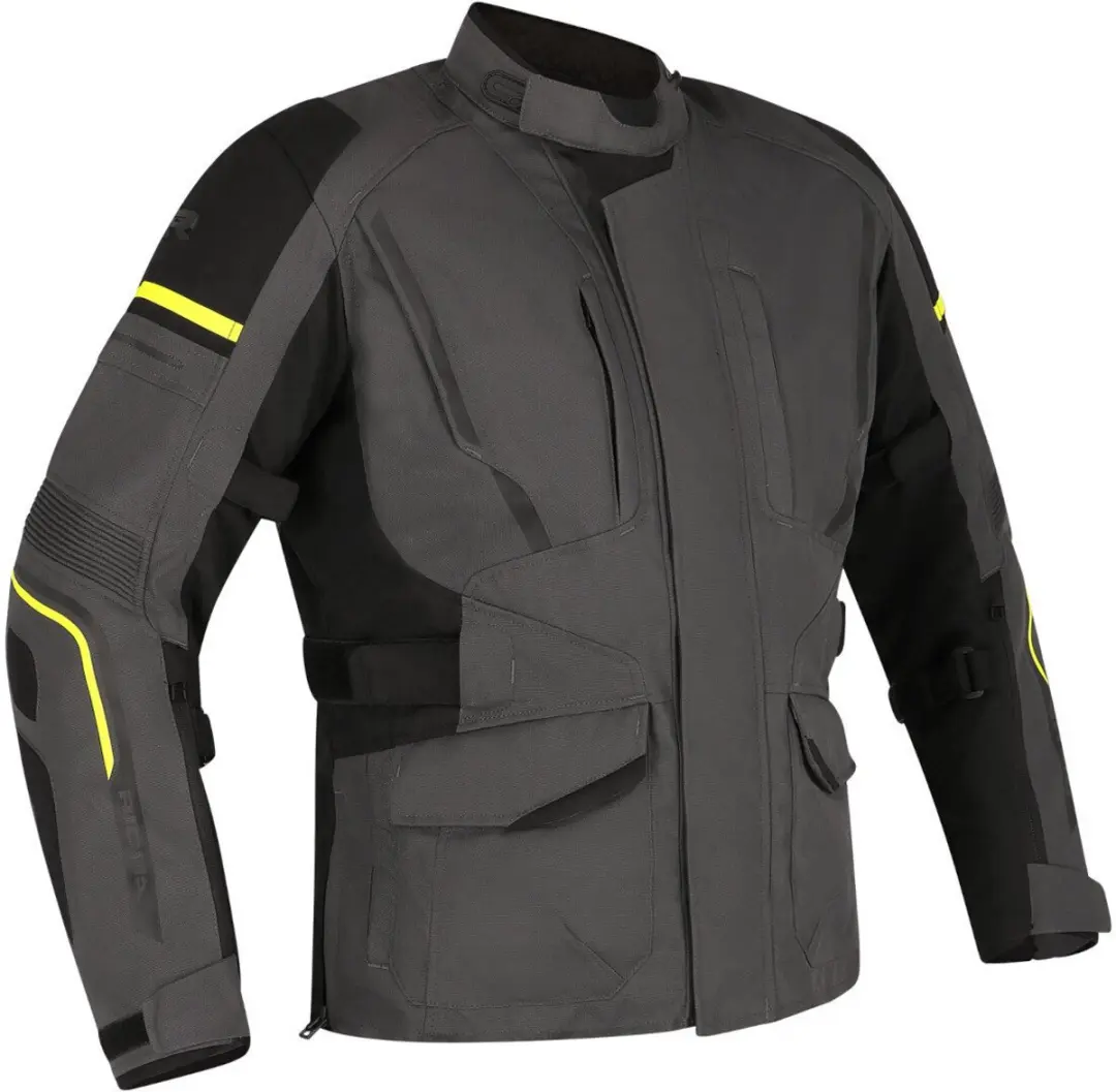 Richa Infinity 3 Dames Geel Grijs Textiele Motorjas