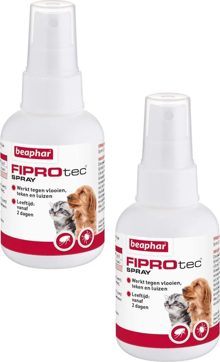 Beaphar Fiprotec Anti Vlooien & Teken Spray 200ml